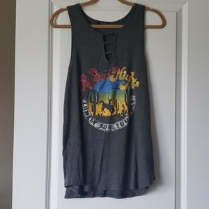 Western tank top